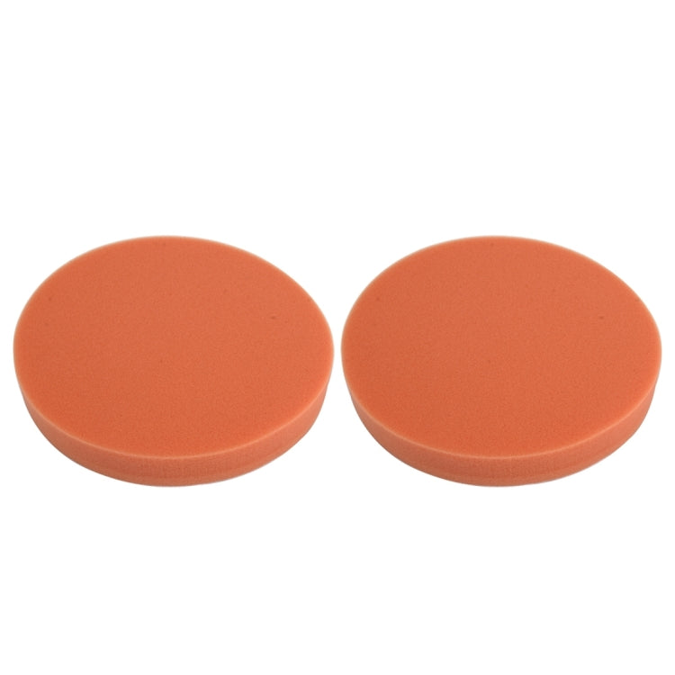 2 PCS Car Wax Sponge Round Shape Sponge High-density Waxing Sponge,Size:18.5 x 18.5cm - Polishing Machine & Accessories by buy2fix | Online Shopping UK | buy2fix