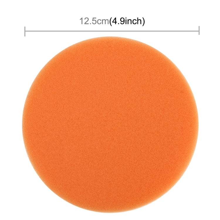 2 PCS Car Wax Sponge Round Shape Sponge High-density Waxing Sponge,Size:12.5 x 12.5cm - Polishing Machine & Accessories by buy2fix | Online Shopping UK | buy2fix