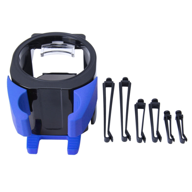 SHUNWEI SD-1027 Car Auto Multi-functional ABS Air Vent Drink Holder Bottle Cup Holder Phone Holder Mobile Mount (Blue) - Car Drink Holders by SHUNWEI | Online Shopping UK | buy2fix