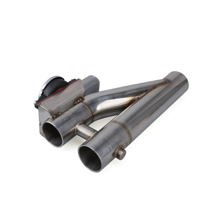 CNSPEED Y Shape 2 In 1 Car Remote Control Electric Exhaust Valve Pipe, Size: 2.5 inch - Exhaust Pipes by buy2fix | Online Shopping UK | buy2fix