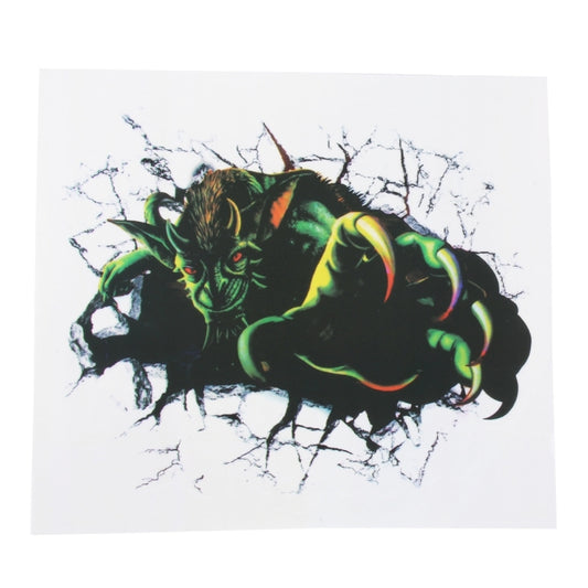 Exaggerated Effection Cartoon Monsters Style 3D Characteristic Digital Simulation Car Paper Sticker by buy2fix