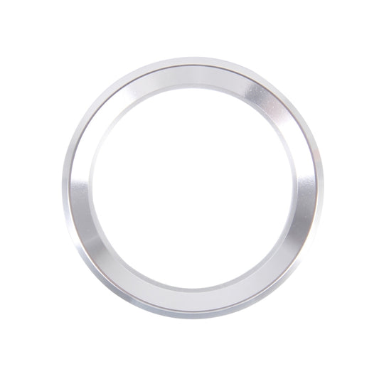 Aluminium Alloy Steering Wheel Decoration Ring Cover Sticker for BMW(Silver) by buy2fix