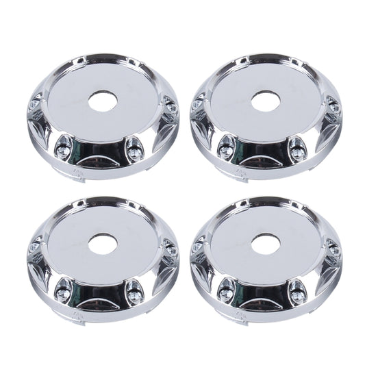 4 PCS Metal Car Styling Accessories Car Emblem Badge Sticker Wheel Hub Caps Centre Cover - Wheels Tires & Parts by buy2fix | Online Shopping UK | buy2fix