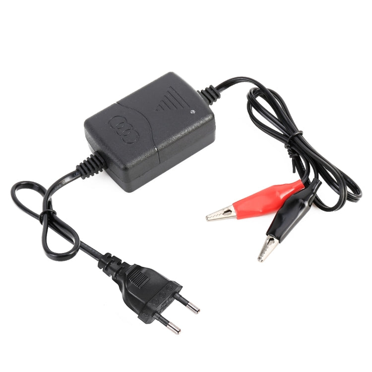 Motorcycle 12V Intelligent Automatic Battery Smart Battery Power Charger EU Plug - Battery Charger by buy2fix | Online Shopping UK | buy2fix