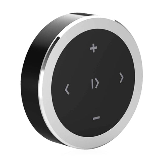 Car Wireless Bluetooth Controller Mobile Phone Multimedia Multi-functional Steering Wheel Remote Controller(Silver) by buy2fix