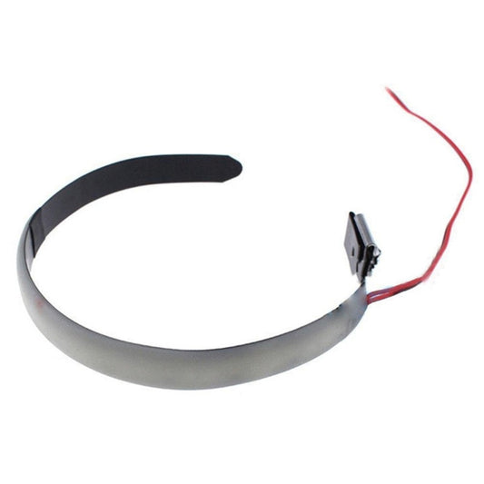 DC 12V 3W Motorcycle Annulus Turn Lamp Front LED Shock Absorber Light, Light Guide by buy2fix