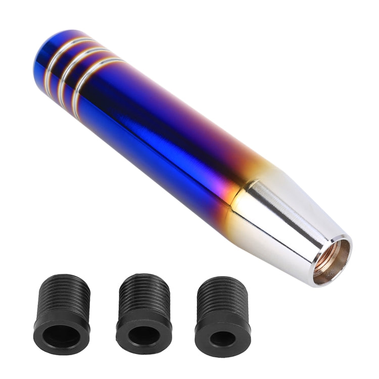 Universal Long Strip Shape Car Gear Shift Knob Modified Shifter Lever Knob, Length: 13cm(Gradient Blue) - Shift Knob by buy2fix | Online Shopping UK | buy2fix