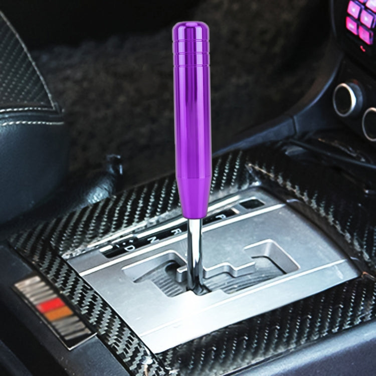 Universal Long Strip Shape Car Gear Shift Knob Modified Shifter Lever Knob, Length: 18cm(Purple) by buy2fix