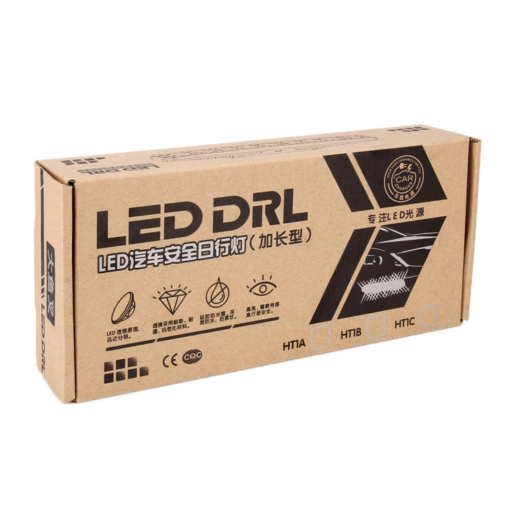 2 PCS LD-008 5730-9SMD 15W 1500 LM 7000K White Light Daytime Running Light.DC 12V - Running Lights by buy2fix | Online Shopping UK | buy2fix