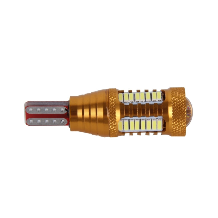 2 PCS T15-4014-32SMD + 1 5W 650LM White Light LED Decode Car Clearance Lights Lamp, DC12V(Gold) - Clearance Lights by buy2fix | Online Shopping UK | buy2fix
