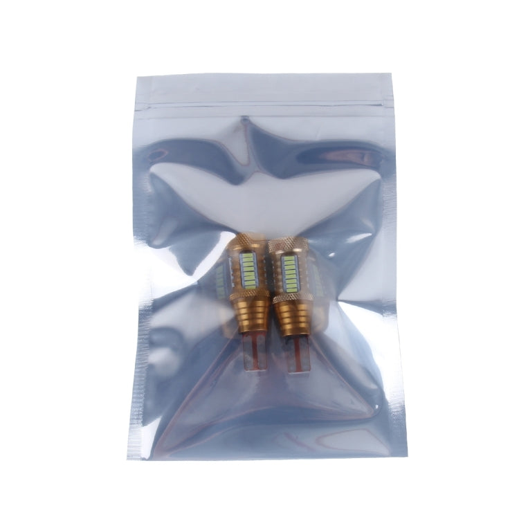 2 PCS T15-4014-32SMD + 1 5W 650LM White Light LED Decode Car Clearance Lights Lamp, DC12V(Gold) - Clearance Lights by buy2fix | Online Shopping UK | buy2fix