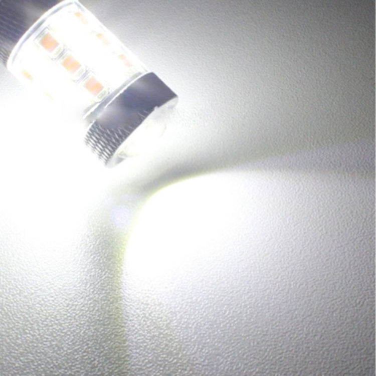2 PCS 1156/BA15S/BAU15S 10W 1000LM 6000K White + Yellow Light DRL&Turn Light with 20 SMD-5730-LED Lamps,DC 12-24V - Arrow Turn Lights by buy2fix | Online Shopping UK | buy2fix