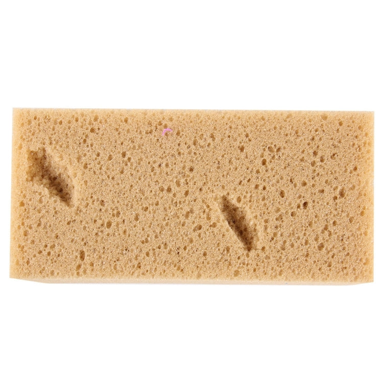Car Care Wear-resistant Brown Soft Sponge Car Wash Cleaning Pad((Khaki) - Car washing supplies by buy2fix | Online Shopping UK | buy2fix