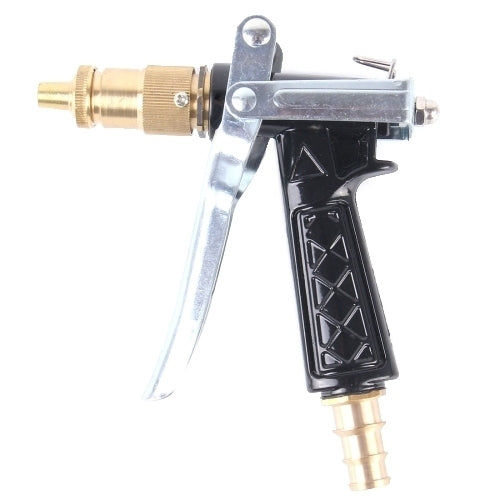 KANEED High Pressure Pure Copper Hose Nozzle Sprayer for Car Washing Garden/Lawn Watering Room/Deck/Floor Cleaning Support Adjustable Water Flow(Yellow) - Car Washer & Accessories by KANEED | Online Shopping UK | buy2fix