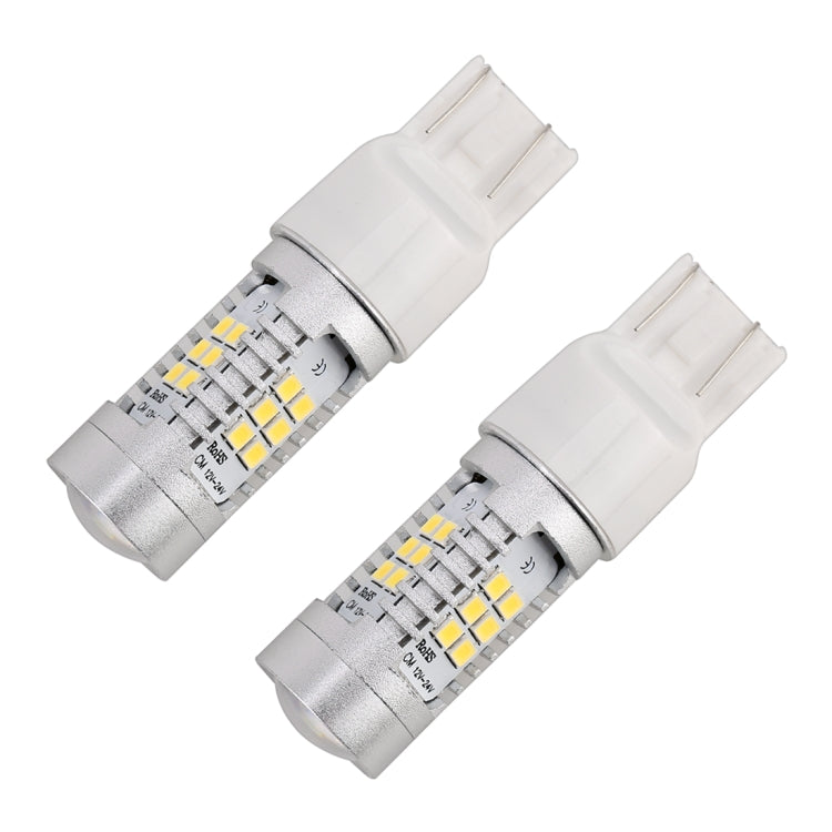2 PCS 7443-T20-2835 10.5W 780LM 6000K 21 SMD 2835 LEDs Car Brake Light DC 12~24V(White Light) - Brake Lights by buy2fix | Online Shopping UK | buy2fix