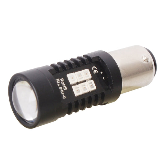 2 PCS 10.5W 1157-2835-21smd Red LED Car Brake Light Tail Light Bulb, DC 12-24V(Red Light) by buy2fix