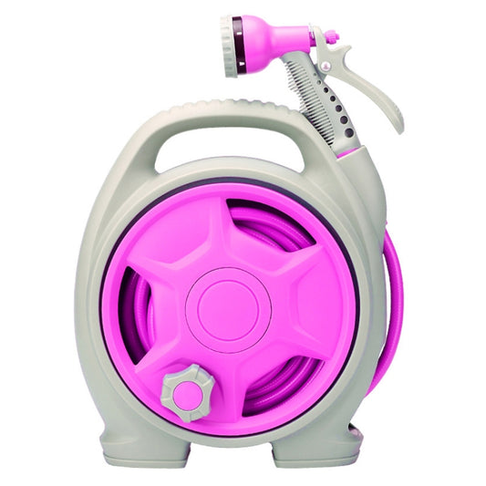 Car Portable Multi-functional Water Power Washer High Pressure Mini Water Pipe (Rose Red) by buy2fix