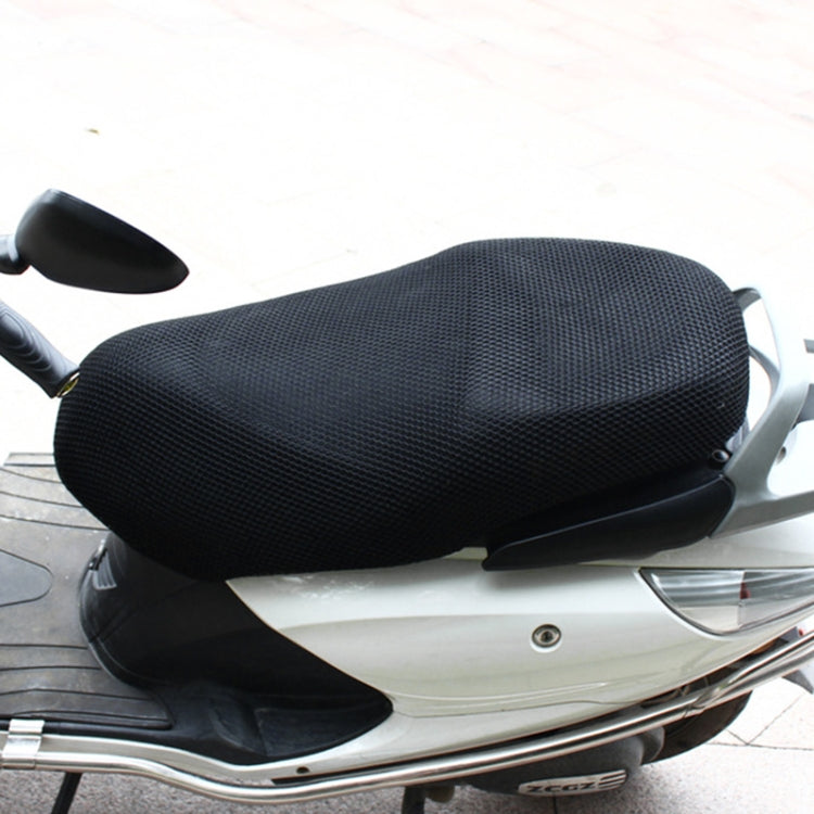 Motorcycle Breathable Sunscreen Double Layer 3D Honeycomb Small Hole Polyester Cushion Mesh, Size: XXL, Length: 92cm; Width: 55cm by buy2fix