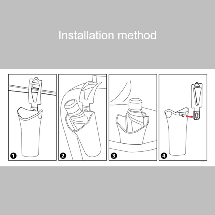 SHUNWEI SW-1609 Multi-function Waterproof Car Umbrella Organizer Storage Box Holder Case by SHUNWEI