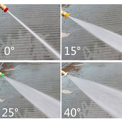 High Pressure Car Wash Gun Jet Nozzle Washer Accessories, Nozzle Angle: 40 Degree by buy2fix