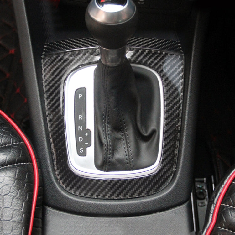 2 PCS Carbon Fibre Car Gear Panel Decorative Sticker for Audi Q3 2013-2018 - Car Interior Mouldings by buy2fix | Online Shopping UK | buy2fix