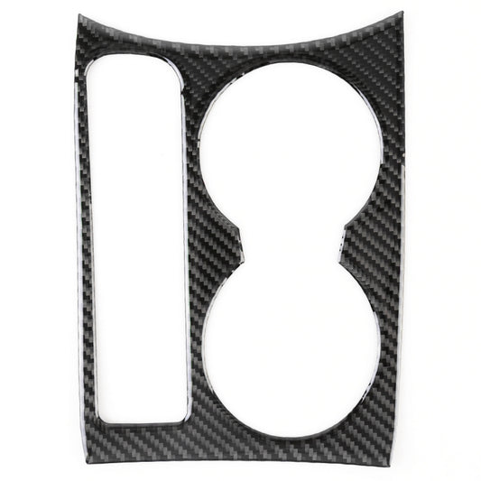Carbon Fibre Car Water Cup Panel Decorative Sticker for Audi Q3 2013-2018 by buy2fix