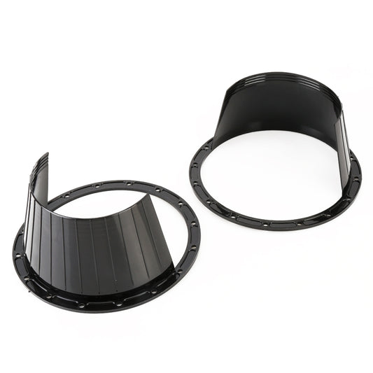 2 PCS 6.5 inch Car Auto Loudspeaker Plastic Waterproof Cover with Protective Cushion Pad, Inner Diameter: 14.5cm by buy2fix