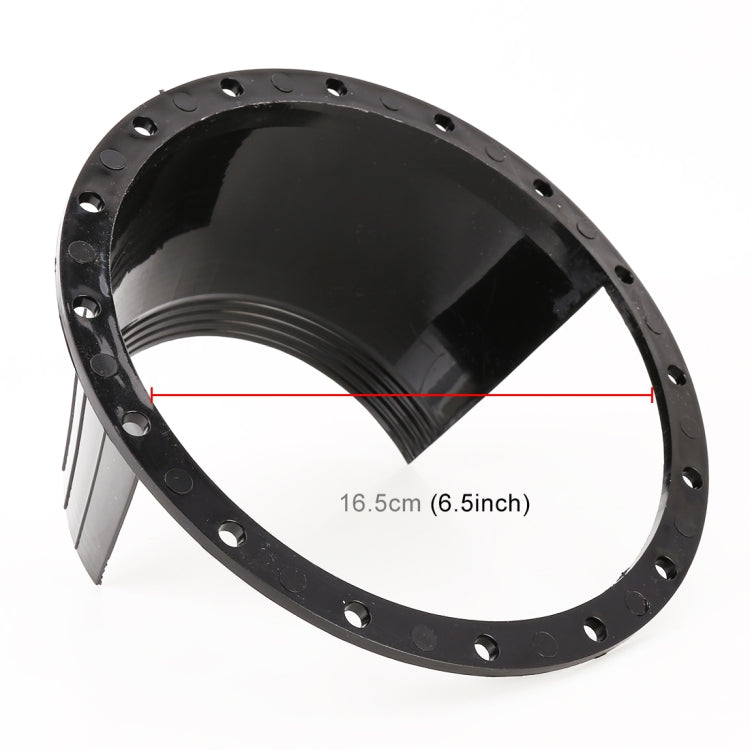 2 PCS 6.5 inch Car Auto Loudspeaker Plastic Waterproof Cover with Protective Cushion Pad, Inner Diameter: 14.5cm - Car Amplifiers by buy2fix | Online Shopping UK | buy2fix