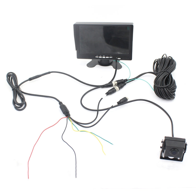 PZ612-AHD IP67 120 Degree Car AHD 1080P 2 Megapixels 7 inch 1-Way Rearview Mirror Monitor, Night Vision Full Color - Rear View Cameras by buy2fix | Online Shopping UK | buy2fix