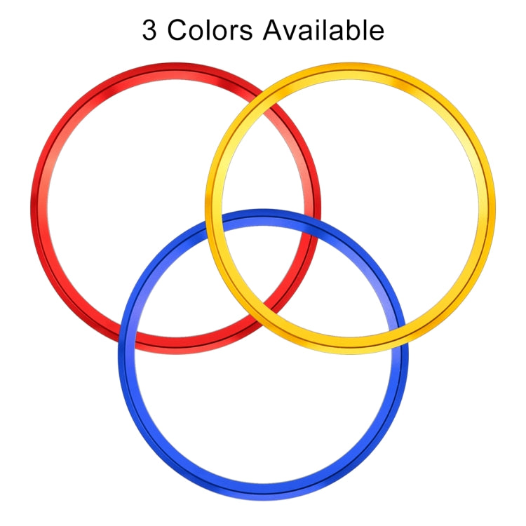4 PCS Car Metal Wheel Hub Decoration Ring for BMW 5 Series 2018 (Gold) - Wheels Tires & Parts by buy2fix | Online Shopping UK | buy2fix