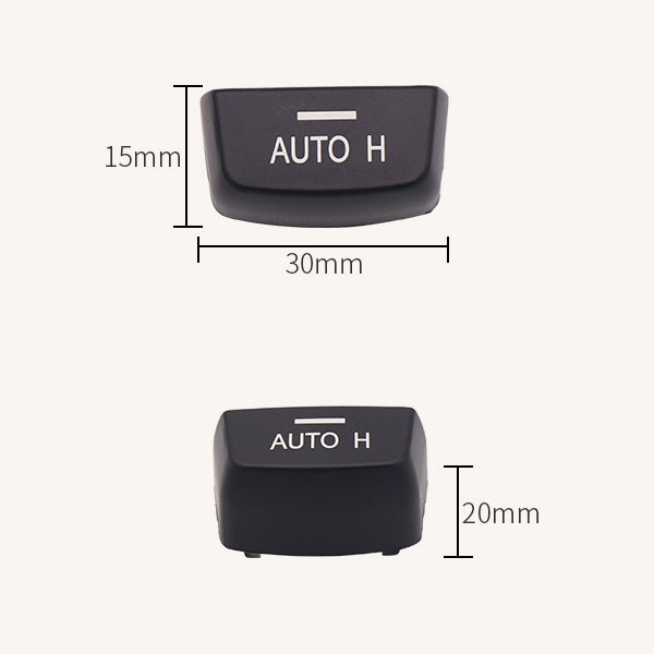 Auto H Switch Cover Replacement Handbrake H Key Button for BMW X3 / X4 E70 / E71 - Car Switches by buy2fix | Online Shopping UK | buy2fix