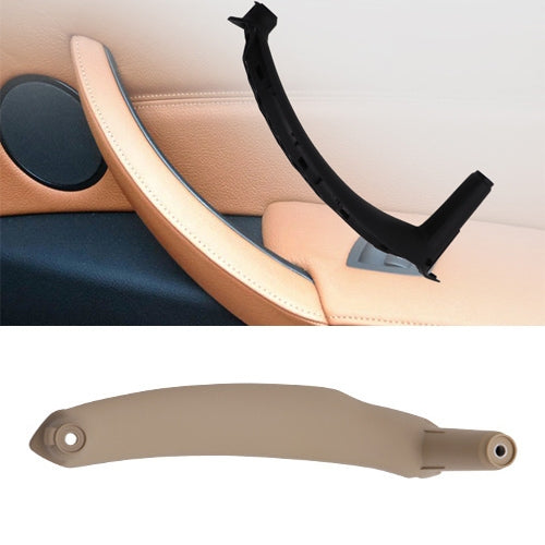 Car Interior Left Handle Inner Door Armrest Panel Pull 51416969401 for BMW X5 / X6, Left Drive(Beige) - Door Handles by buy2fix | Online Shopping UK | buy2fix