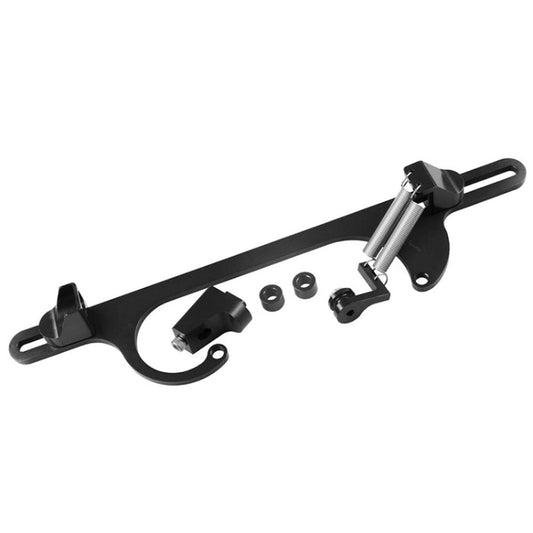 Car Modification Throttle Base Cable Base Section Aluminum Alloy Throttle Cable(Black) by buy2fix