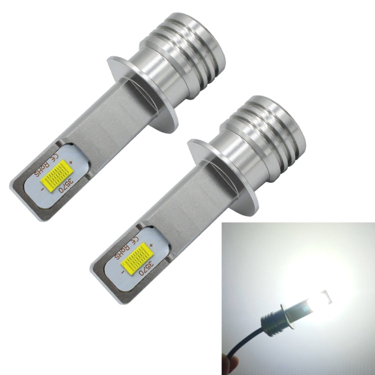 2 PCS H1 72W 1000LM 6000-6500K Super Bright Car Fog Light LED Bulbs, DC 12-24V(White Light) - Fog / Driving Lights by buy2fix | Online Shopping UK | buy2fix