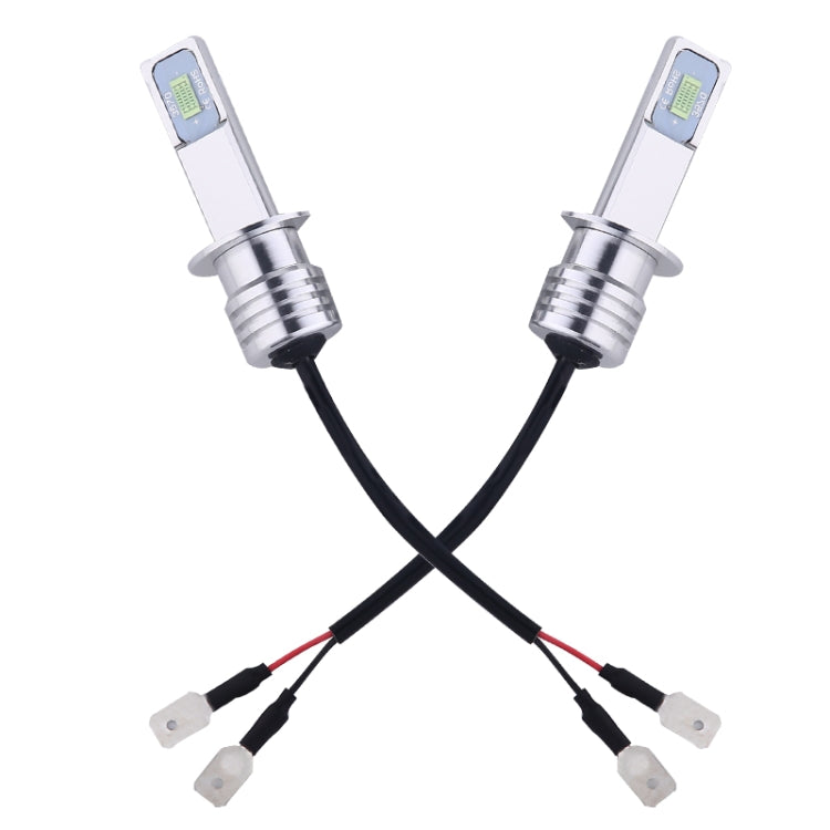 2 PCS H1 72W 1000LM 6000-6500K Super Bright Car Fog Light LED Bulbs, DC 12-24V(Ice Blue Light) - Fog / Driving Lights by buy2fix | Online Shopping UK | buy2fix