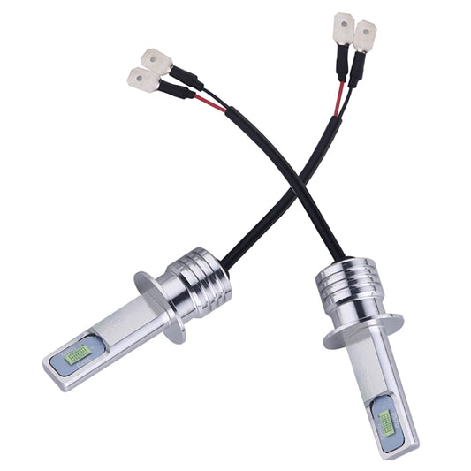 2 PCS H1 72W 1000LM 6000-6500K Super Bright Car Fog Light LED Bulbs, DC 12-24V(Ice Blue Light) by buy2fix