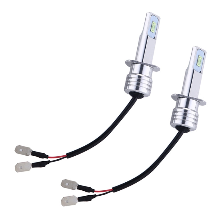 2 PCS H1 72W 1000LM 6000-6500K Super Bright Car Fog Light LED Bulbs, DC 12-24V(Ice Blue Light) - Fog / Driving Lights by buy2fix | Online Shopping UK | buy2fix