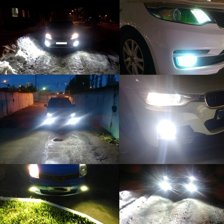 2 PCS H1 72W 1000LM 6000-6500K Super Bright Car Fog Light LED Bulbs, DC 12-24V(White Light) - Fog / Driving Lights by buy2fix | Online Shopping UK | buy2fix