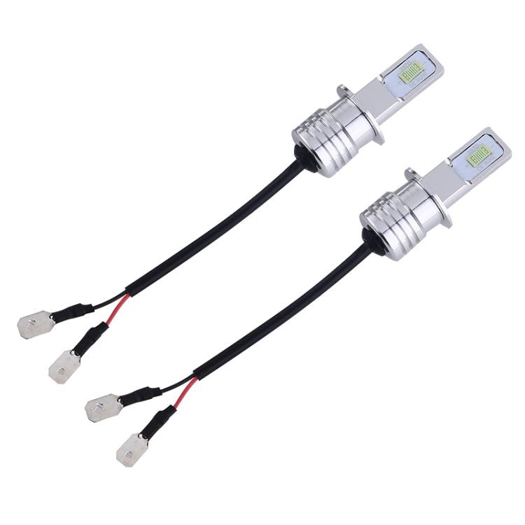 2 PCS H3 72W 1000LM 6000-6500K Super Bright Car Fog Light LED Bulbs, DC 12-24V(Ice Blue Light) - Fog / Driving Lights by buy2fix | Online Shopping UK | buy2fix