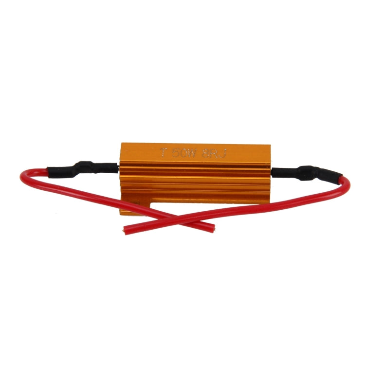 2 PCS Car Canbus Error Canceller Decoder Load Resistor LED 50W 8 Ohm No Blinking Decoder - Headlight Ballast by buy2fix | Online Shopping UK | buy2fix