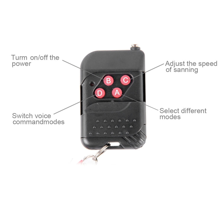 5050 20W 48 LED RGB Car Truck Remote Colorful Knight Rider LED Strobe Scanner Flash Strip Light, DC 12V Cable Length: 130cm(Colorful Light) - Decorative Lights by buy2fix | Online Shopping UK | buy2fix