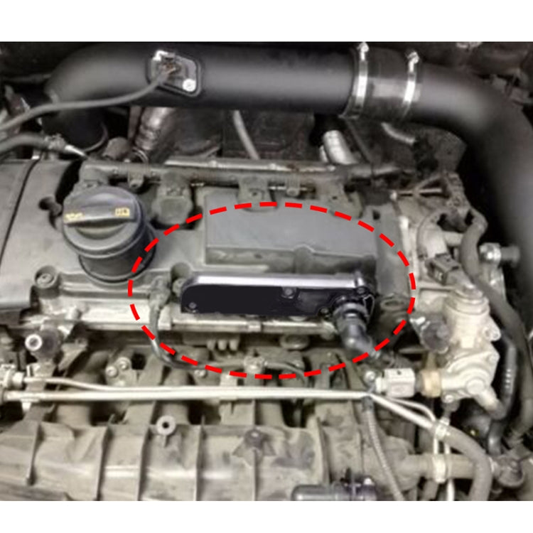 Modified Forged PCV Care Board Kit PCV Delete Plate for Audi / Volkswagen Golf PCV Vacuum Adapter - Engine Fittings by buy2fix | Online Shopping UK | buy2fix