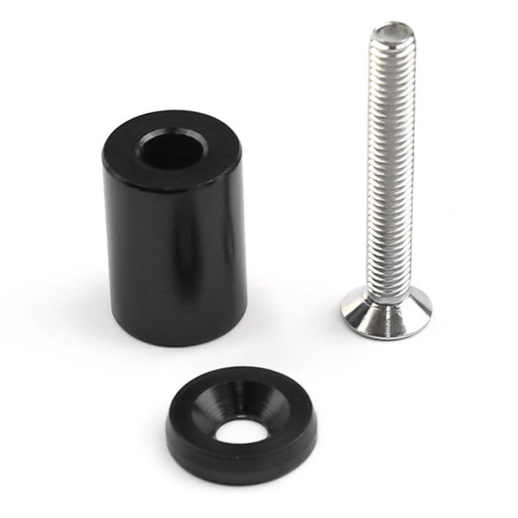 4 PCS Car Modified Isolation Column Engine Cover Blocked Up Screw Engine Turbine Ventilation Gasket Screw Washer (Black) - Nuts & Bolts by buy2fix | Online Shopping UK | buy2fix