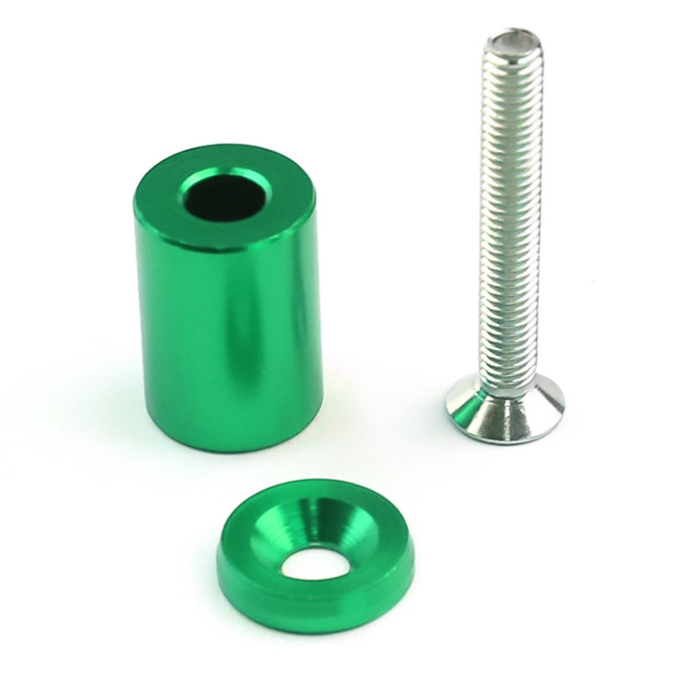 4 PCS Car Modified Isolation Column Engine Cover Blocked Up Screw Engine Turbine Ventilation Gasket Screw Washer (Green) - Nuts & Bolts by buy2fix | Online Shopping UK | buy2fix
