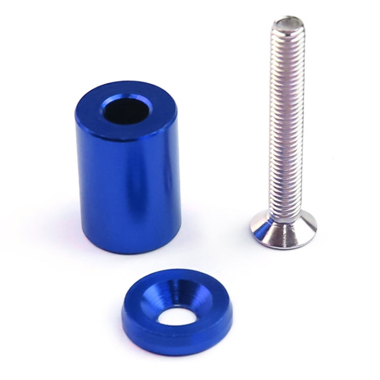 4 PCS Car Modified Isolation Column Engine Cover Blocked Up Screw Engine Turbine Ventilation Gasket Screw Washer (Blue) - Nuts & Bolts by buy2fix | Online Shopping UK | buy2fix