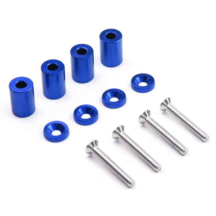 4 PCS Car Modified Isolation Column Engine Cover Blocked Up Screw Engine Turbine Ventilation Gasket Screw Washer (Blue) - Nuts & Bolts by buy2fix | Online Shopping UK | buy2fix
