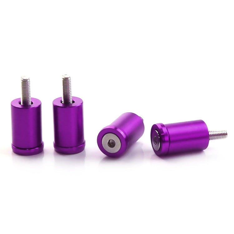 4 PCS Car Modified Isolation Column Engine Cover Blocked Up Screw Engine Turbine Ventilation Gasket Screw Washer (Purple) - Nuts & Bolts by buy2fix | Online Shopping UK | buy2fix