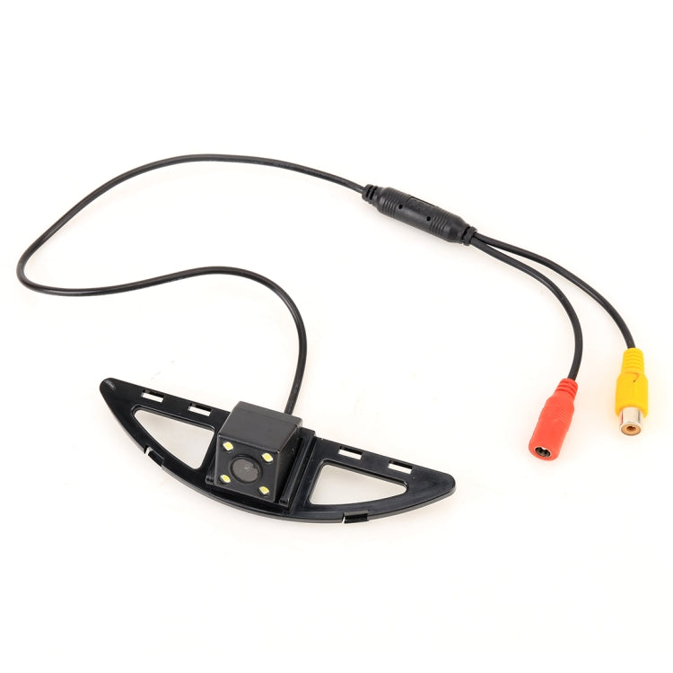 656x492 Effective Pixel HD Waterproof 4 LED Night Vision Wide Angle Car Rear View Backup Reverse Camera for Honda City 2014 - Rear View Cameras by buy2fix | Online Shopping UK | buy2fix
