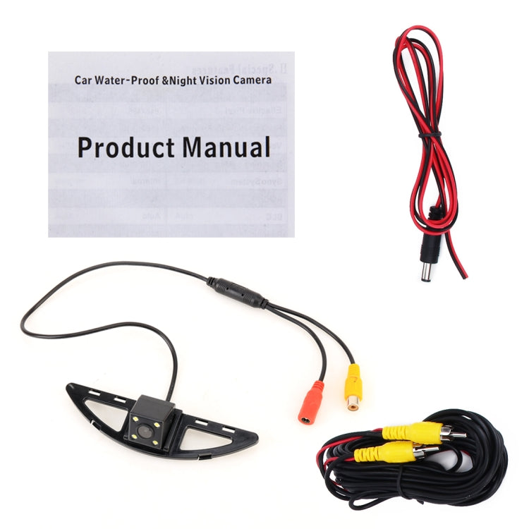 656x492 Effective Pixel HD Waterproof 4 LED Night Vision Wide Angle Car Rear View Backup Reverse Camera for Honda City 2014 - Rear View Cameras by buy2fix | Online Shopping UK | buy2fix