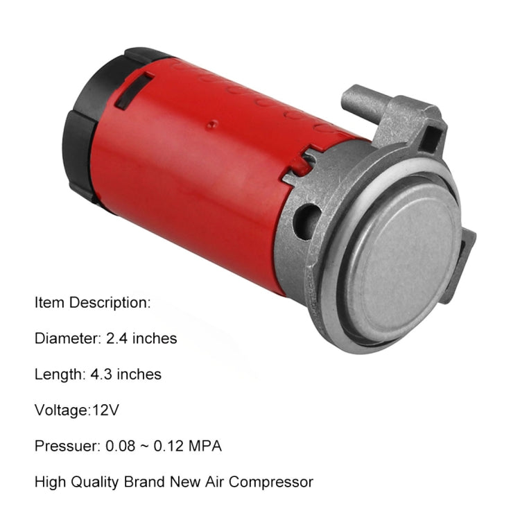 12V Portable Air Compressor for Air Horn Car Truck Vehicle - Inflatable Pump by buy2fix | Online Shopping UK | buy2fix
